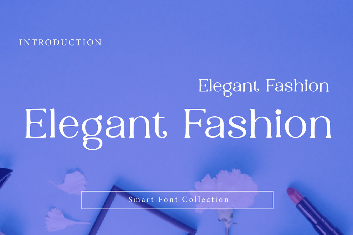 Elegant Fashion, a Sans Serif Font by Wow Magic (Photo 1 of 3)