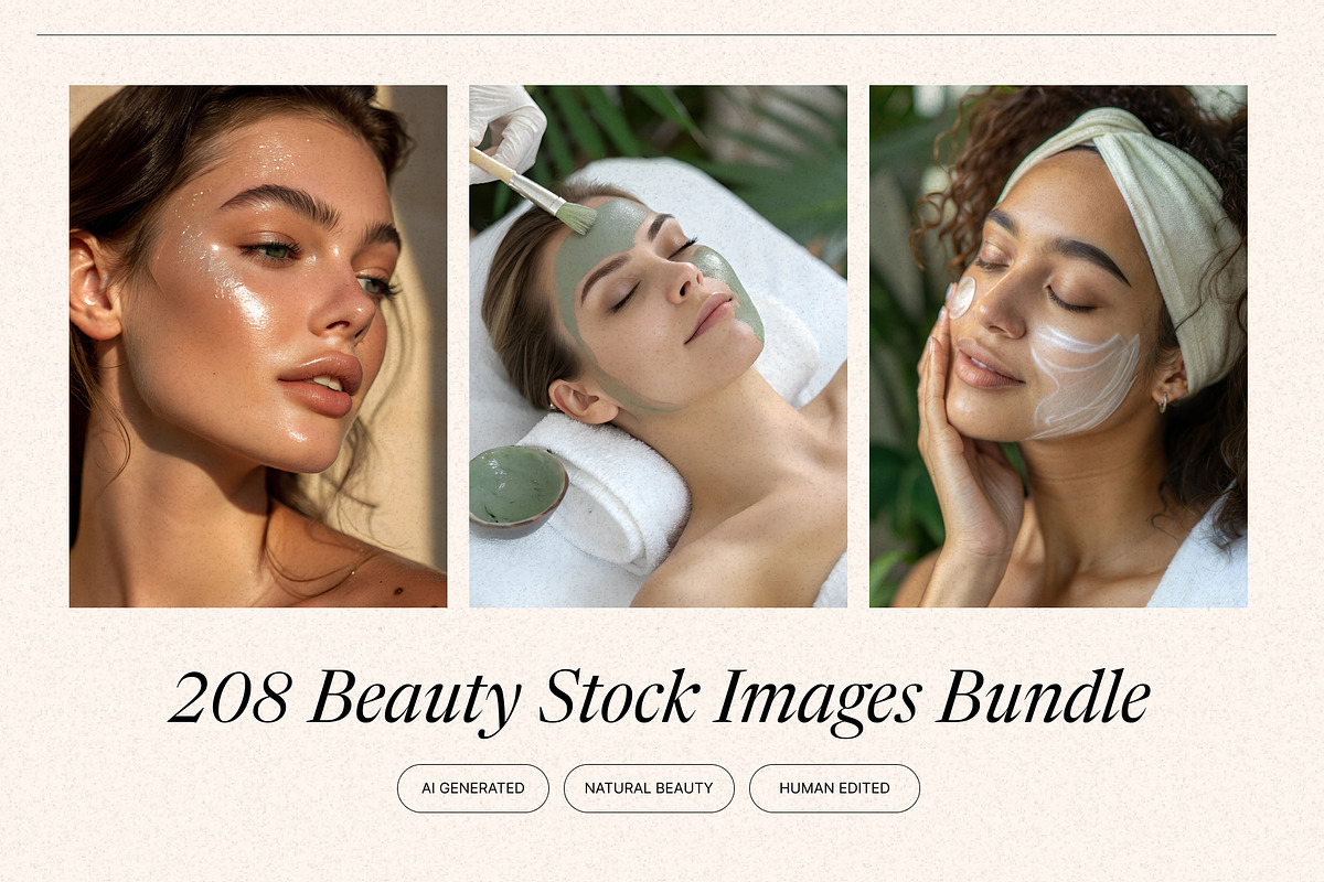 Beauty Stock Images Bundle, a Beauty & Fashion Photo by Helospace (Photo 4 of 10)