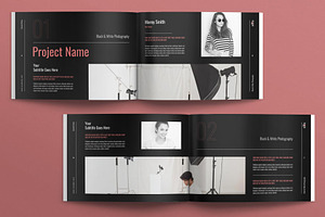 Photo Book Template Landscape