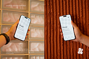 Phone Desk Mockup Set - Vol 1, an iPhone Mockup by DOBE Studio (Thumbnail 3 of 4)