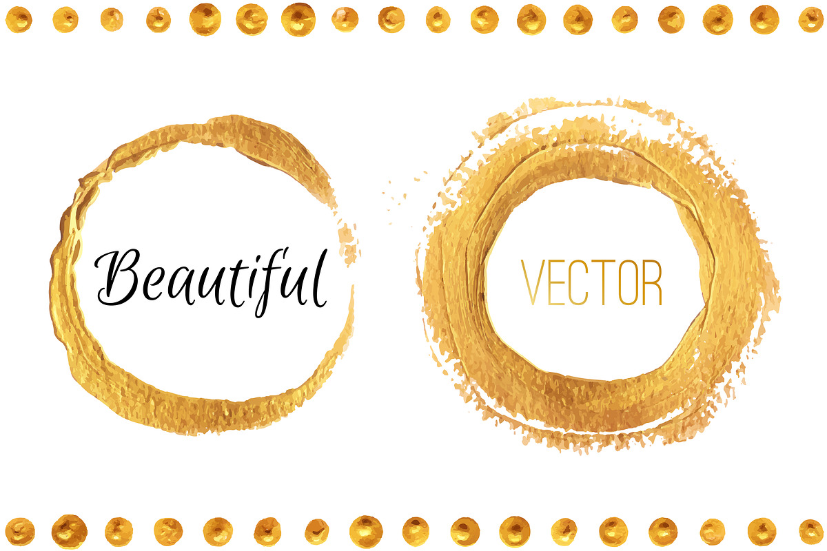 Gold brush strokes & background, a Texture Graphic by Margo Miller (Photo 7 of 23)