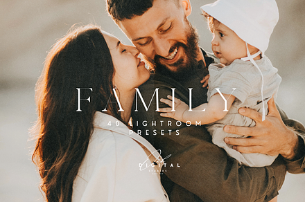 40 Family Lightroom Presets, a Preset Add-On by Oak Digital Studios