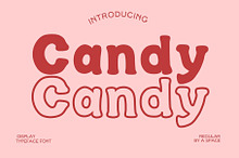 Candy Candy - Display Font