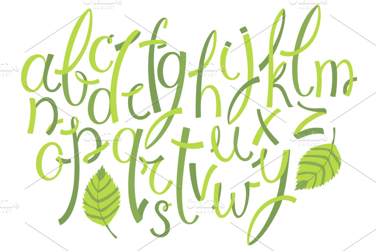 Berry alphabet preview 2