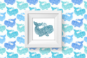 Happy SEA Life, a Pattern Graphic by ekaart (Thumbnail 4 of 5)