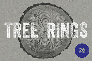 26 Large Tree Ring Textures