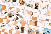 100 Boho Instagram Template Canva, a Social Media Template by Daily Creative (Thumbnail 5 of 8)