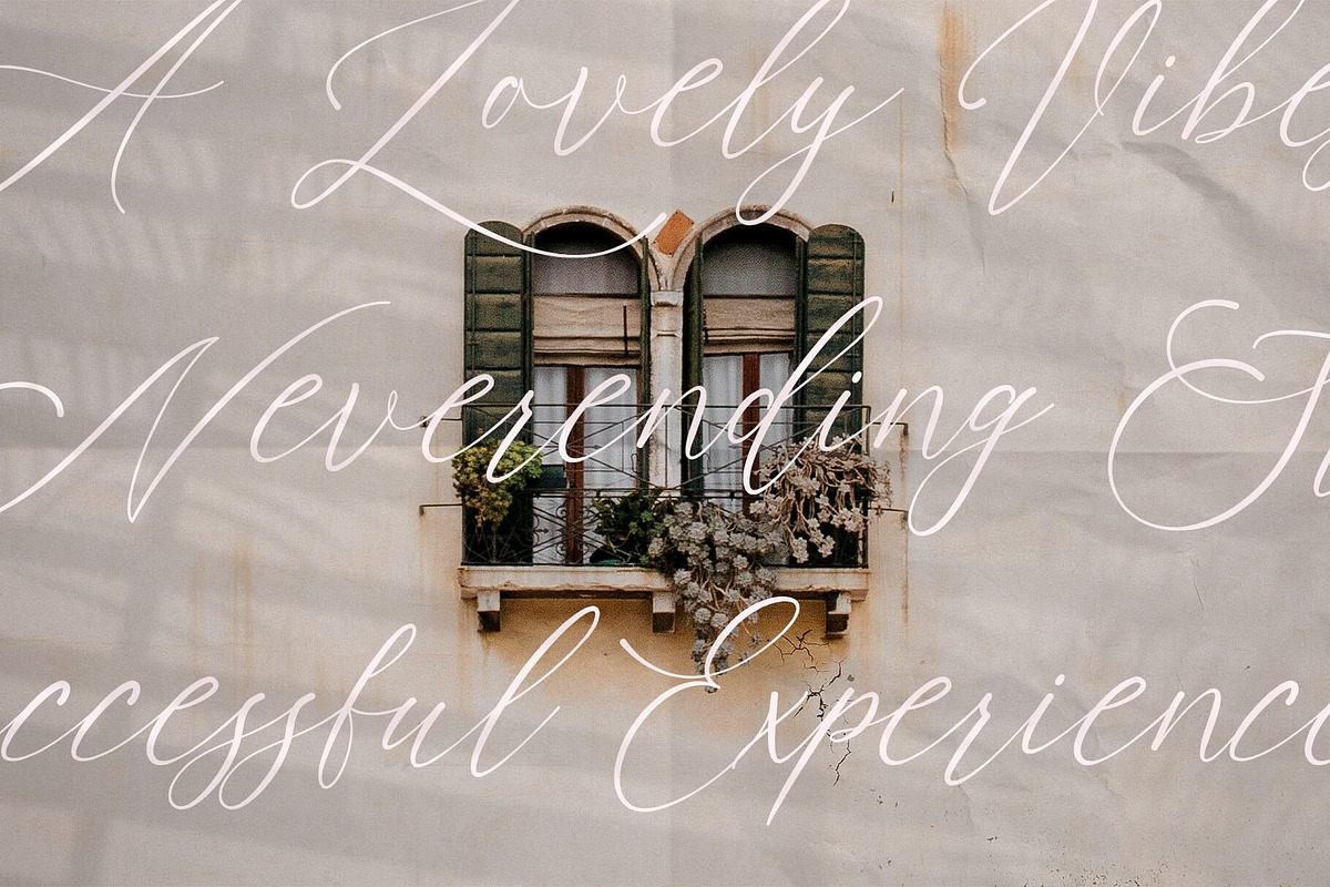 American Cloudie Font, a Script Font by Koplexs Studio (Photo 6 of 10)