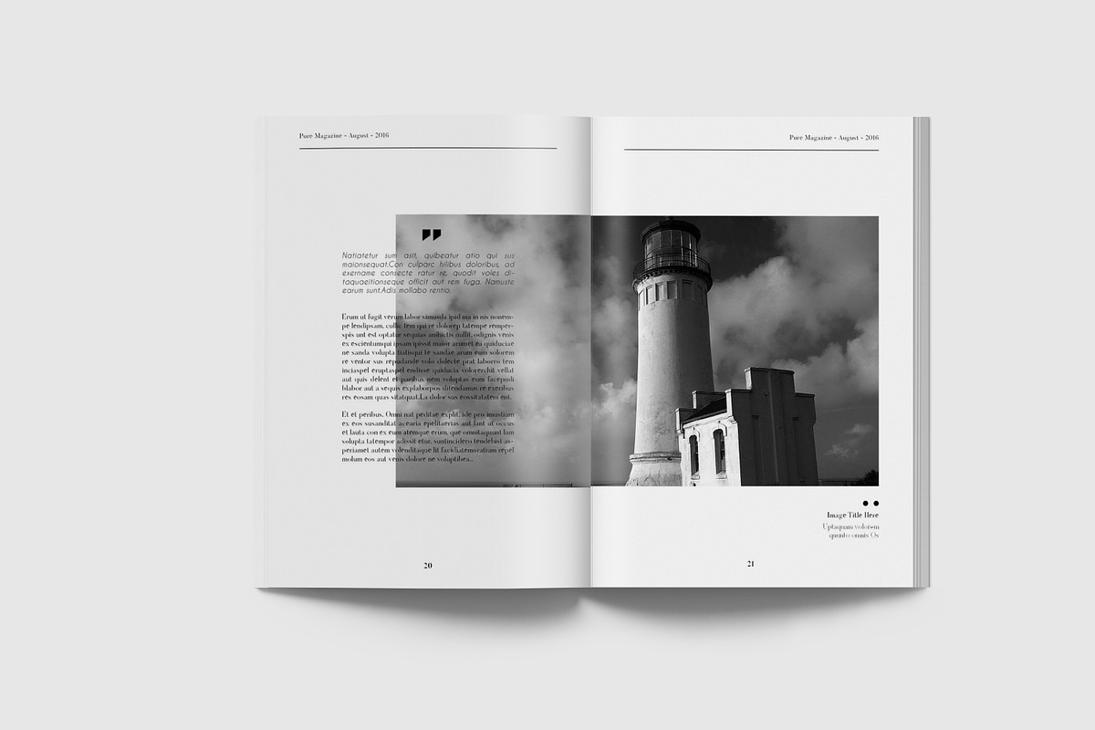 A5 Indesign Magazine Template, a Magazine Template by Uloel Design (Photo 9 of 12)