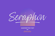 Seraphon | Handwritten Font, a Handwritten Font by Lemonthe (Thumbnail 1 of 6)