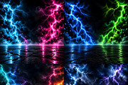 20 Lightning Digital Backdrops JPG, a Background Graphic by Walllow Creatives (Thumbnail 2 of 3)