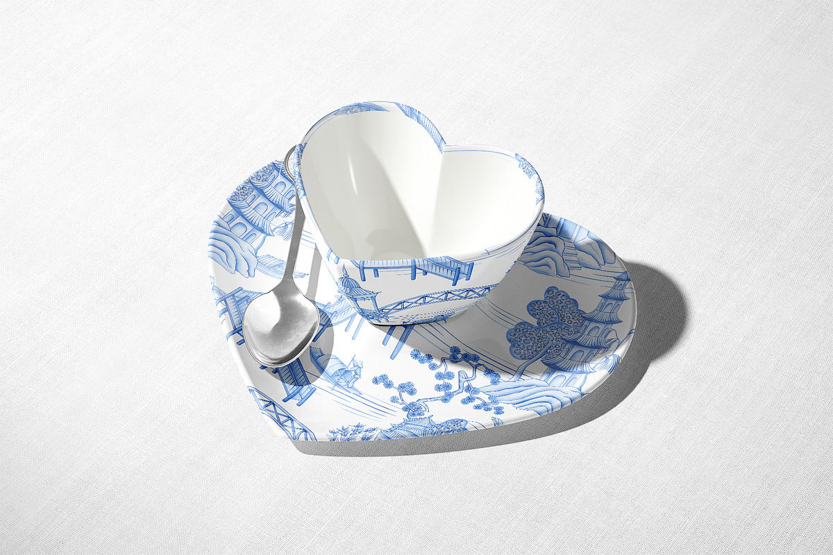 Blue pagoda, a Pattern Graphic by Anyuka (Photo 5 of 8)