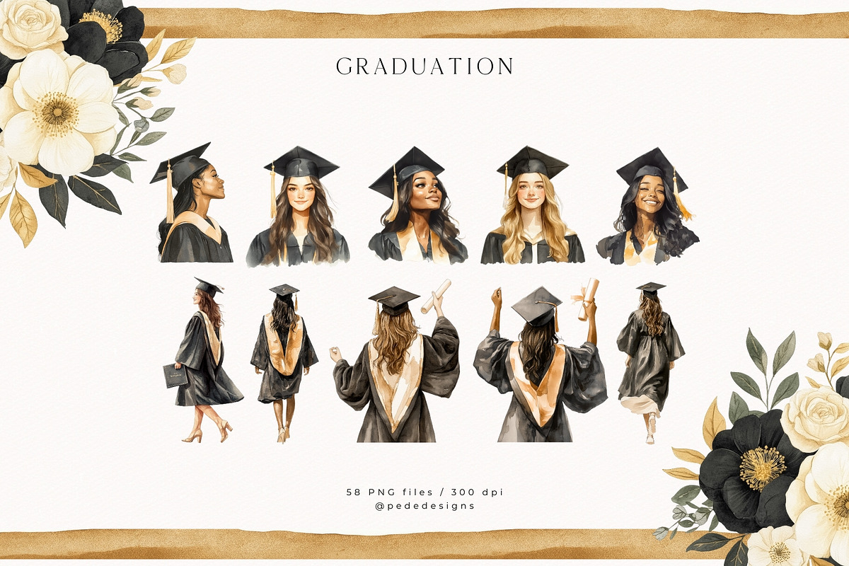Graduation, an Illustration by PeDe Designs (Photo 5 of 25)