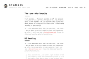 Gridlocked tumblr theme, a Websites & App Template by Pixel Revel (Thumbnail 5 of 5)