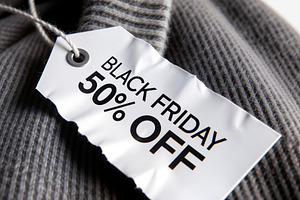 Black Friday 50% Off Sale Tag, a Photo by rarrarorro
