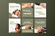 Beauty Spa Instagram Post, a Social Media Template by Annora Studio (Thumbnail 2 of 6)