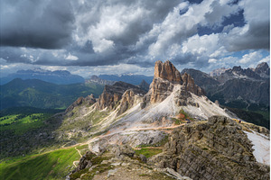 Majestic Tre Cime di Lavaredo peaks, a Nature Photo by den-belitsky