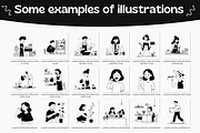 Notion Style Lifestyle Illustration, a Person Illustration by DaisyStudio (Thumbnail 2 of 10)