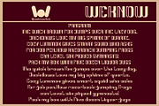 Stripes Font, a Font by weknow (Thumbnail 6 of 8)