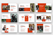 Cyclist Bicycle Powerpoint, a Presentation Template by kerismaker (Thumbnail 4 of 6)
