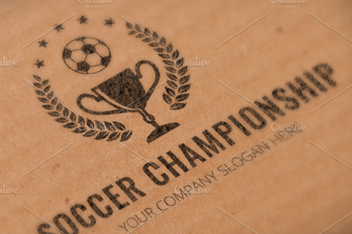 Soccer Championship Logo Template, a Branding & Logo Template by DesignMarket