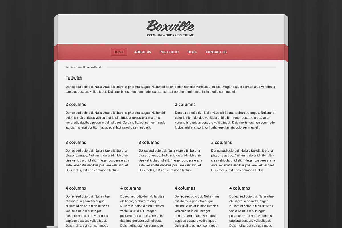 Boxville PSD template, a Templates & Theme by cssmania (Photo 2 of 5)