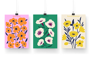 Fleurs - Bright, Oversized Florals