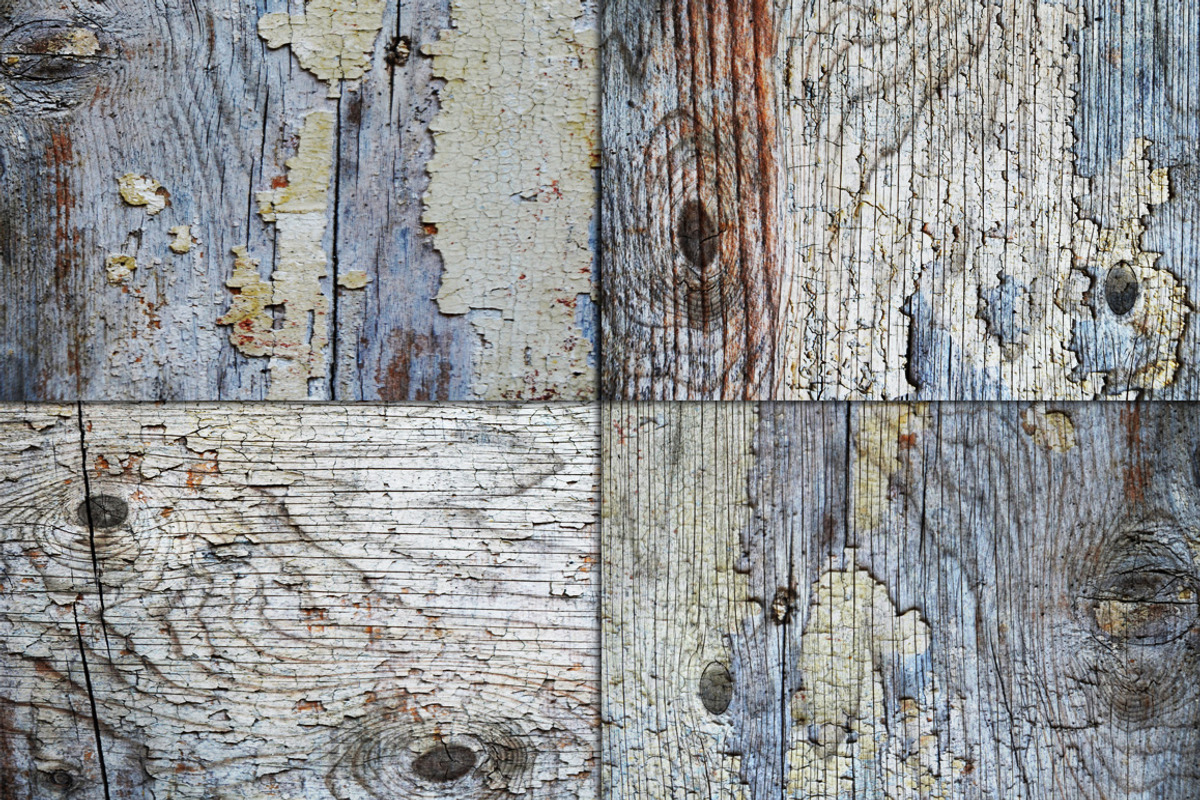 OLD DISTRESSED WOOD DIGITAL TEXTURE preview 3