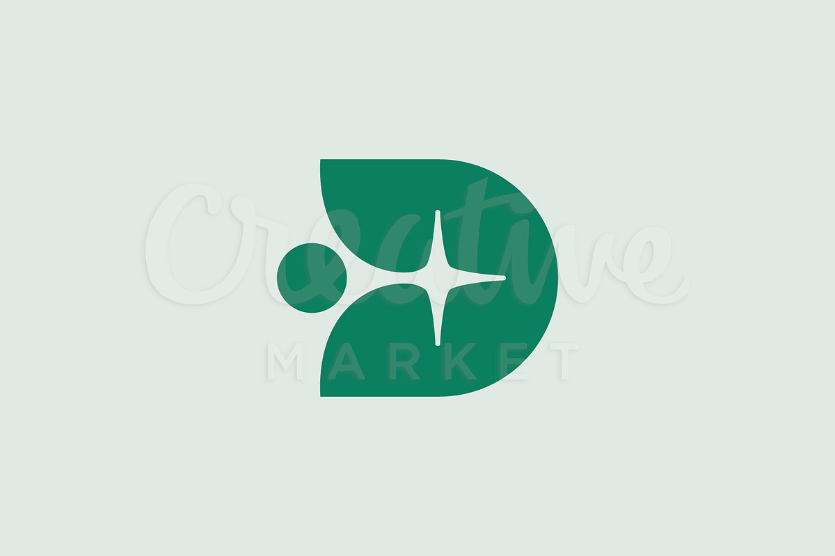 D Lettermark Logo, a Branding & Logo Template by nospacestore