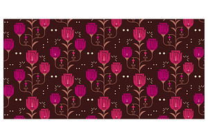 Floral Arrangement, a Pattern Graphic by Creative Backgrounds
