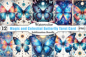 Magic And Celestial Butterfly Tarot