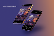 Glassy Calm | Social Media Templates, a Social Media Template by Sooni Gaad (Thumbnail 9 of 12)