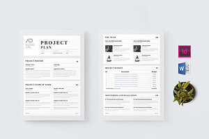 Project Plan | MS Word & Indesign