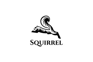 Squirrel - Artistic Logo, a Branding & Logo Template by ashenterprise