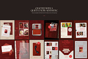 Red Editorial Instagram Template, a Social Media Template by And Done Studio (Thumbnail 3 of 8)