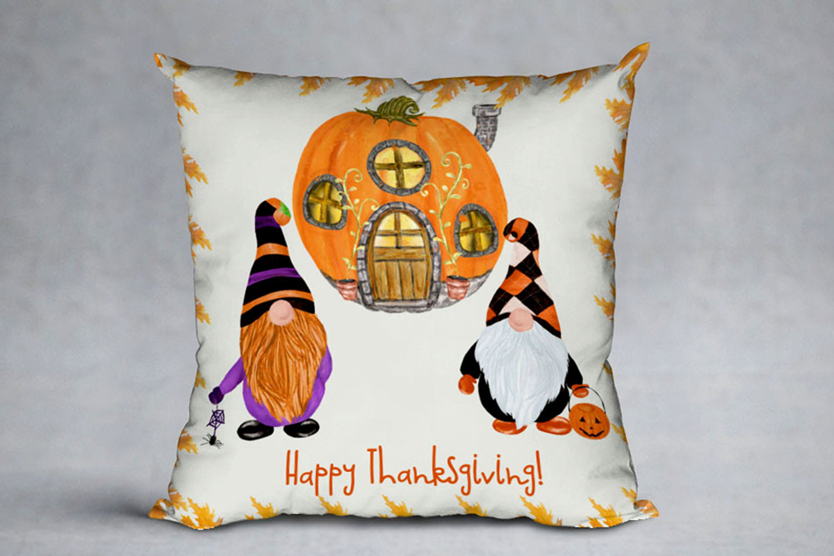 Gnomes clipart Thanksgiving clipart, an Illustration by vivastarkids (Photo 7 of 7)