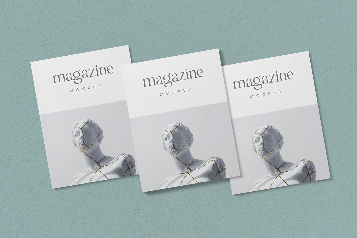 Magazine Mockup, a Product Mockup by ZippyPixels (Photo 3 of 6)