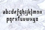 Mancer Typeface, a Blackletter Font by Badspark (Thumbnail 2 of 5)