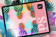 Palm Springs - Procreate & Photoshop, a Brush Add-On by OkayAnnie Designs (Thumbnail 2 of 19)