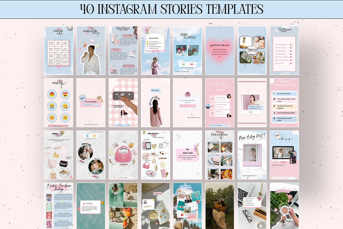 Ultimate Branding Kit for Instagram, a Social Media Template by PixelBloomClub (Photo 3 of 7)