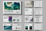Brand Guideline Template, a Brochure Template by ContestDesign (Thumbnail 1 of 5)