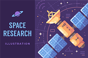 Space research, a Technology Illustration by Ivan Dubovik (Thumbnail 1 of 2)