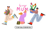 Mother's Day Collection, a Seasonal Illustration by Luamor (Thumbnail 8 of 16)