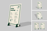 Menu Mockup, a Mockup by DxSLEX (Thumbnail 1 of 5)