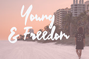 Quimbro Handwritten Brush Font, a Script Font by Katie Holland (Thumbnail 4 of 8)