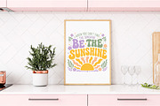 Boho Retro Be The Sunshine Summer PN, an Illustration by Dream Creation (Thumbnail 5 of 6)