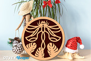 Dragon Fly Ornament wall Decor, an Object Graphic by OTVEY DESIGN (Thumbnail 4 of 13)