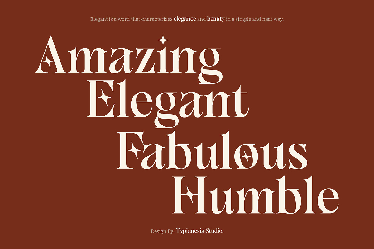 Game & Reality - Fantasy Serif, a Font by Typia Nesia (Photo 5 of 16)