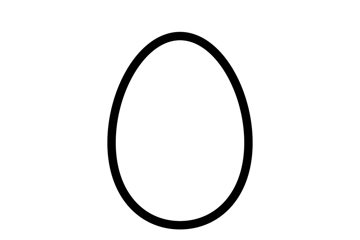 Egg icon, an Outline Icon by Sumberpangan (Photo 2 of 5)
