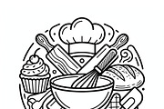 Bundles Tiny Hobby Outline Icons, an Outline Icon by adenpinkstore (Thumbnail 13 of 16)